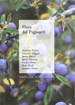 portada Flora del Pagasarri (Bizkaiko Gaiak Temas Vizcai)