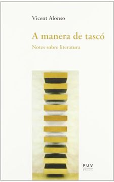 portada A Manera De Tascó (Assaig) (in Spanish)
