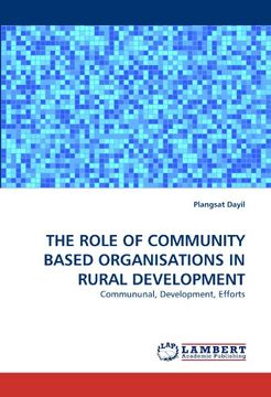 portada the role of community based organisations in rural development (en Inglés)