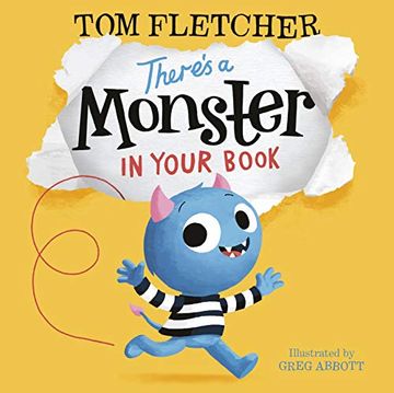 portada There’S a Monster in Your Book (Who's in Your Book? ) (en Inglés)