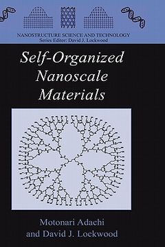 portada self-organized nanoscale materials (en Inglés)