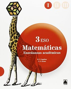 portada Matemáticas orientadas a las enseñanzas académicas 3 ESO