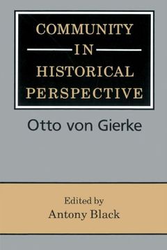 portada Community in Historical Perspective 