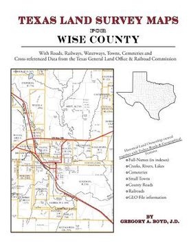 portada Texas Land Survey Maps for Wise County (en Inglés)