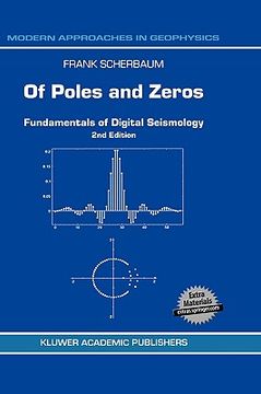 portada of poles and zeros: fundamentals of digital seismology (en Inglés)