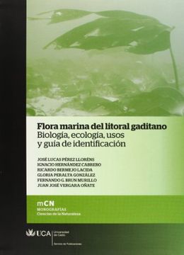 portada Flora Marina del Litoral Gaditano.  Biología, Ecología, Usos y Guía de Identificación (Monografías. Ciencias de la Naturaleza)