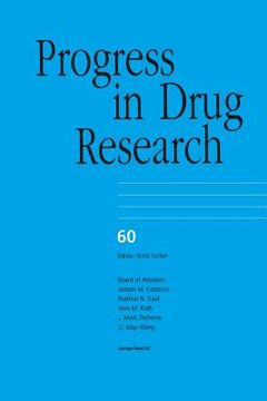 portada Progress in Drug Research (en Inglés)