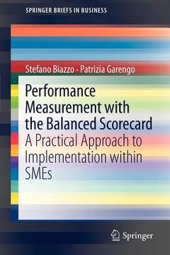portada performance measurement with the balanced scorecard