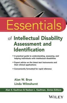 portada Essentials Of Intellectual Disability Assessment And Identification (essentials Of Psychological Assessment) (en Inglés)