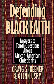 portada defending black faith (en Inglés)