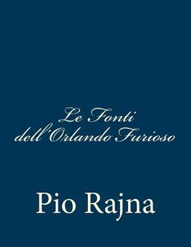 portada Le Fonti dell'Orlando Furioso (en Italiano)