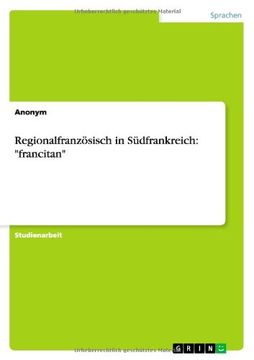 portada Regionalfranzösisch in Südfrankreich: "francitan"