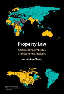 portada Property Law: Comparative, Empirical, and Economic Analyses (in English)