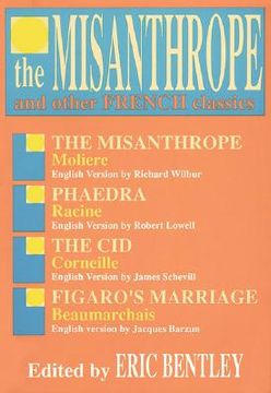 portada the misanthrope and other french classics (in English)