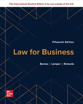 portada Ise law for Business (Paperback)