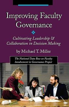 portada improving faculty governance (en Inglés)