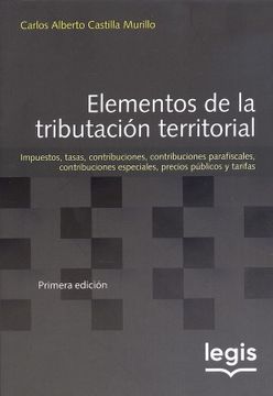 portada Elementos De La Tributación Territorial 1ª Ed (in Spanish)