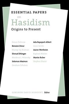 portada Essential Papers on Hasidism: Origins to Present (Essential Papers on Jewish Studies) 