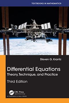 portada Differential Equations: Theory, Technique, and Practice (Textbooks in Mathematics) (en Inglés)