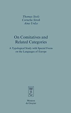 portada On Comitatives and Related Categories: A Typological Study With Special Focus on the Languages of Europe (in English)