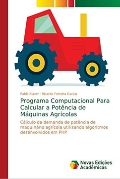 portada Programa Computacional Para Calcular a Potência de Máquinas Agrícolas
