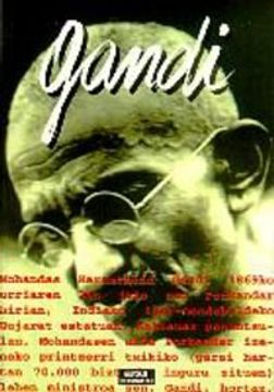 portada Mahatma Gandi (in Basque)