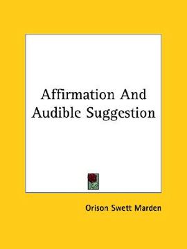 portada affirmation and audible suggestion (in English)