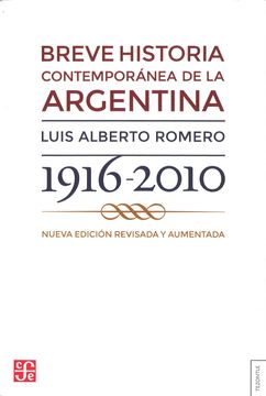 portada Breve Historia Contemporanea de la Argentina (in Spanish)