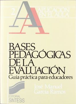portada Bases Pedagógicas de la Evaluación (in Spanish)