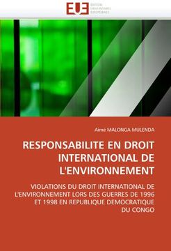 portada Responsabilite En Droit International de L'Environnement