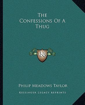 portada the confessions of a thug (en Inglés)