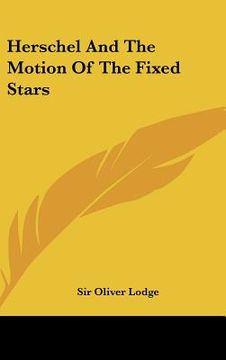 portada herschel and the motion of the fixed stars (en Inglés)