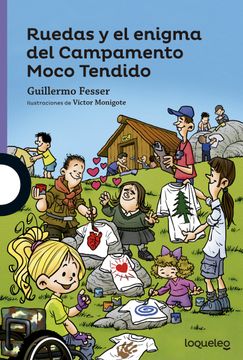 portada Ruedas y el Enigma del Campamento Moco