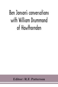portada Ben Jonson's conversations with William Drummond of Hawthornden (in English)