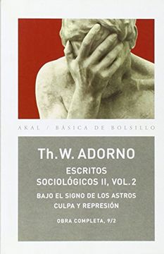 portada O.C. ADORNO 09 ESCRITOS SOCIOLOGICOS II VOL 2 (in Spanish)