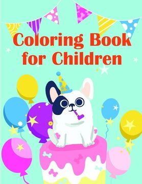 portada Coloring Book for Children: Cute Chirstmas Animals, Funny Activity for Kids's Creativity (en Inglés)