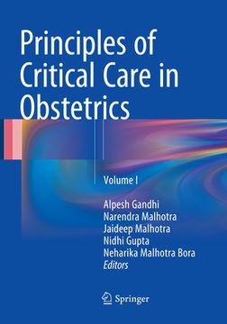 portada Principles of Critical Care in Obstetrics: Volume 1 (en Inglés)
