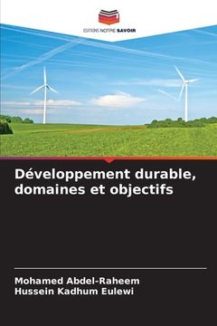 portada Développement durable, domaines et objectifs (en Francés)