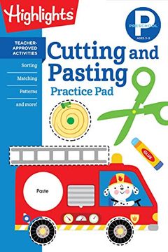 portada Preschool Cutting and Pasting (Highlights(Tm) Learn on the go Practice Pads) 