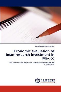 portada economic evaluation of bean-research investment in m xico (in English)