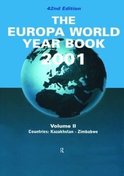 portada Europa World Year Bk 2001 V2 (en Inglés)