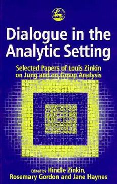 portada Dialogue in the Analytic Setting: Spoken from the Being (in English)
