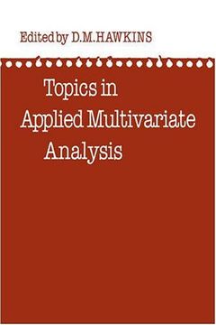 portada Topics in Applied Multivariate Analysis (en Inglés)