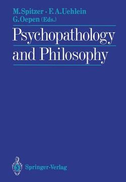portada psychopathology and philosophy (en Alemán)