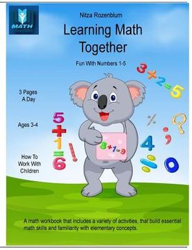 portada Learning Math Together: Fun With Numbers 1 - 5 (en Inglés)