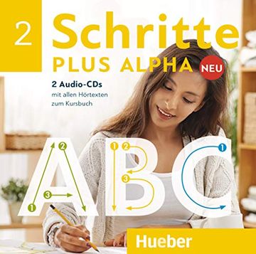 portada Schritte Plus Alpha neu 2: Deutsch im Alpha-Kurs. Deutsch als Zweitsprache / 2 Audio-Cds zum Kursbuch (en Alemán)