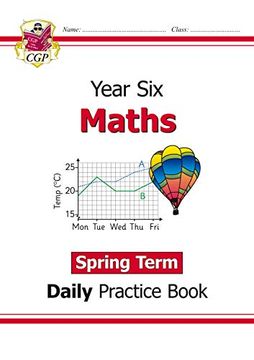 portada New ks2 Maths Daily Practice Book: Year 6 - Spring Term (en Inglés)