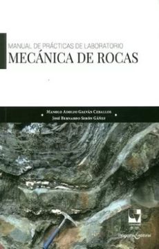 portada Mecanica de Rocas Manual de Practicas de Laboratorio (in Spanish)