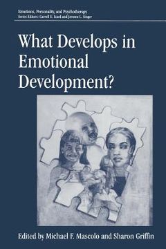 portada What Develops in Emotional Development? (en Inglés)