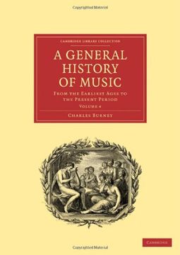portada A General History of Music 4 Volume Paperback Set: A General History of Music: Volume 4 Paperback (Cambridge Library Collection - Music) 